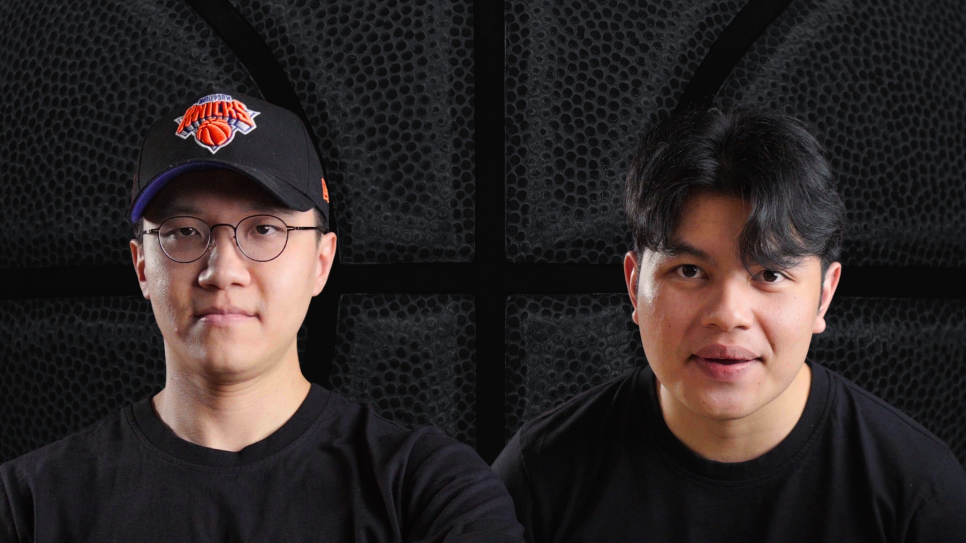 No Offense hosts on a basketball-textured backdrop